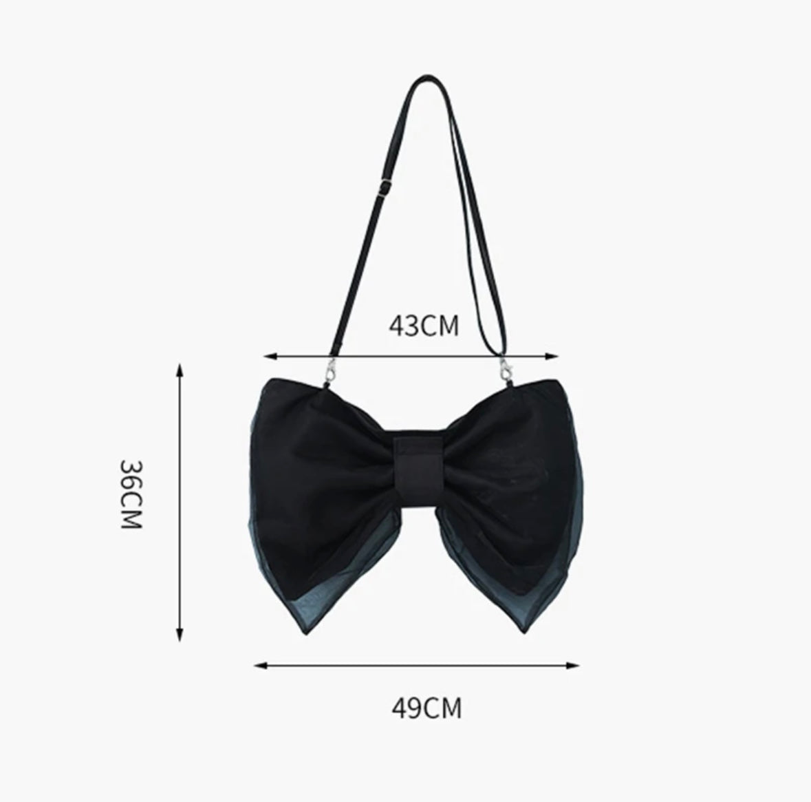 Luxury Women’s Bow Tie Handbag