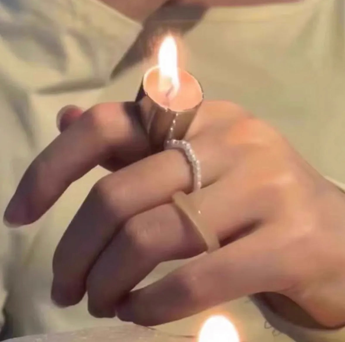 Candle Ring Jewelry for Women & Men