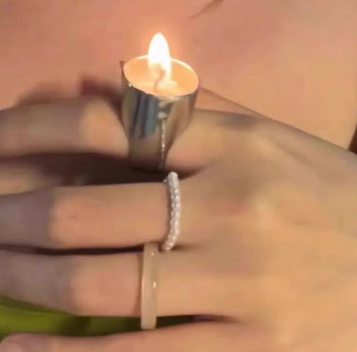 Candle Ring Jewelry for Women & Men
